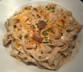 Recetario PASTA FRESCA CON HONGOS Y LANGOSTINOS